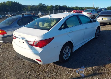 2014 Hyundai Sonata Gls из США, поврежденный, VIN 5NPEB4AC2EH860394